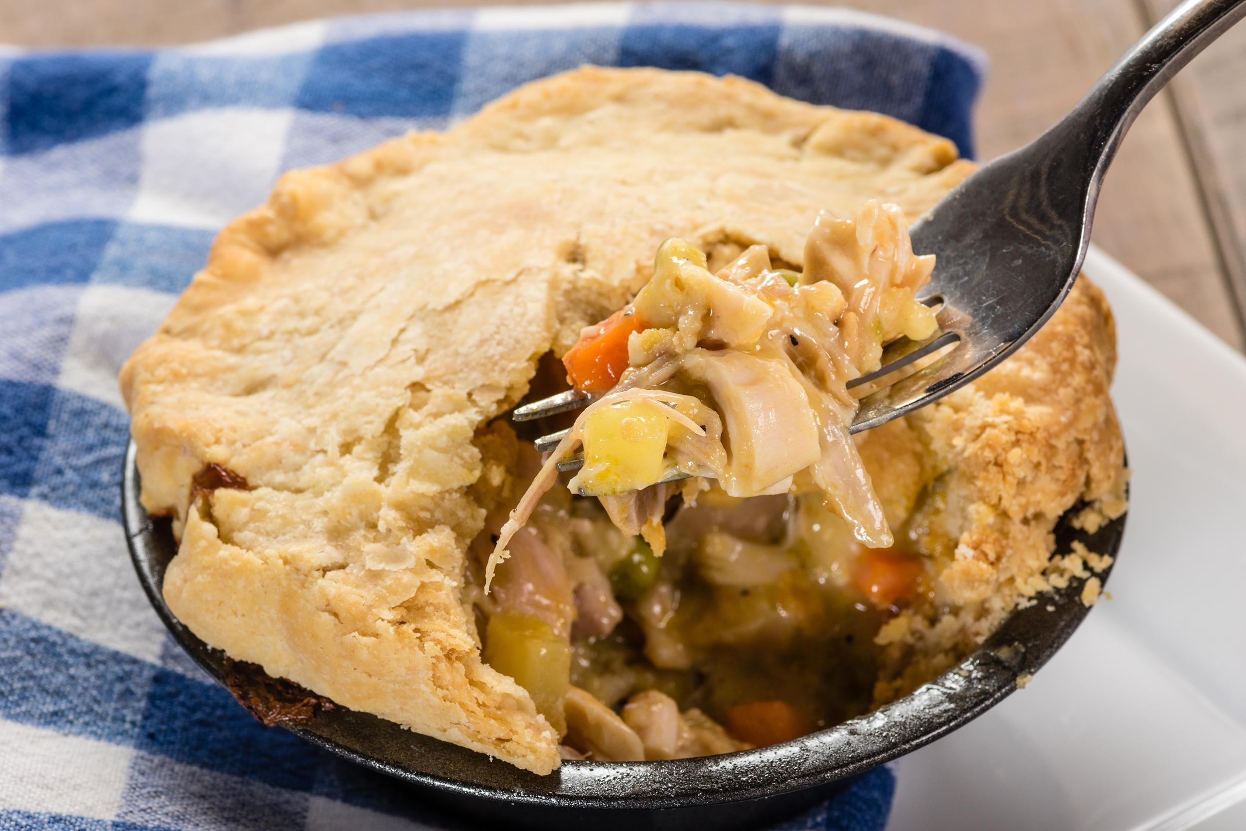 Turkey and Stuffing Pie