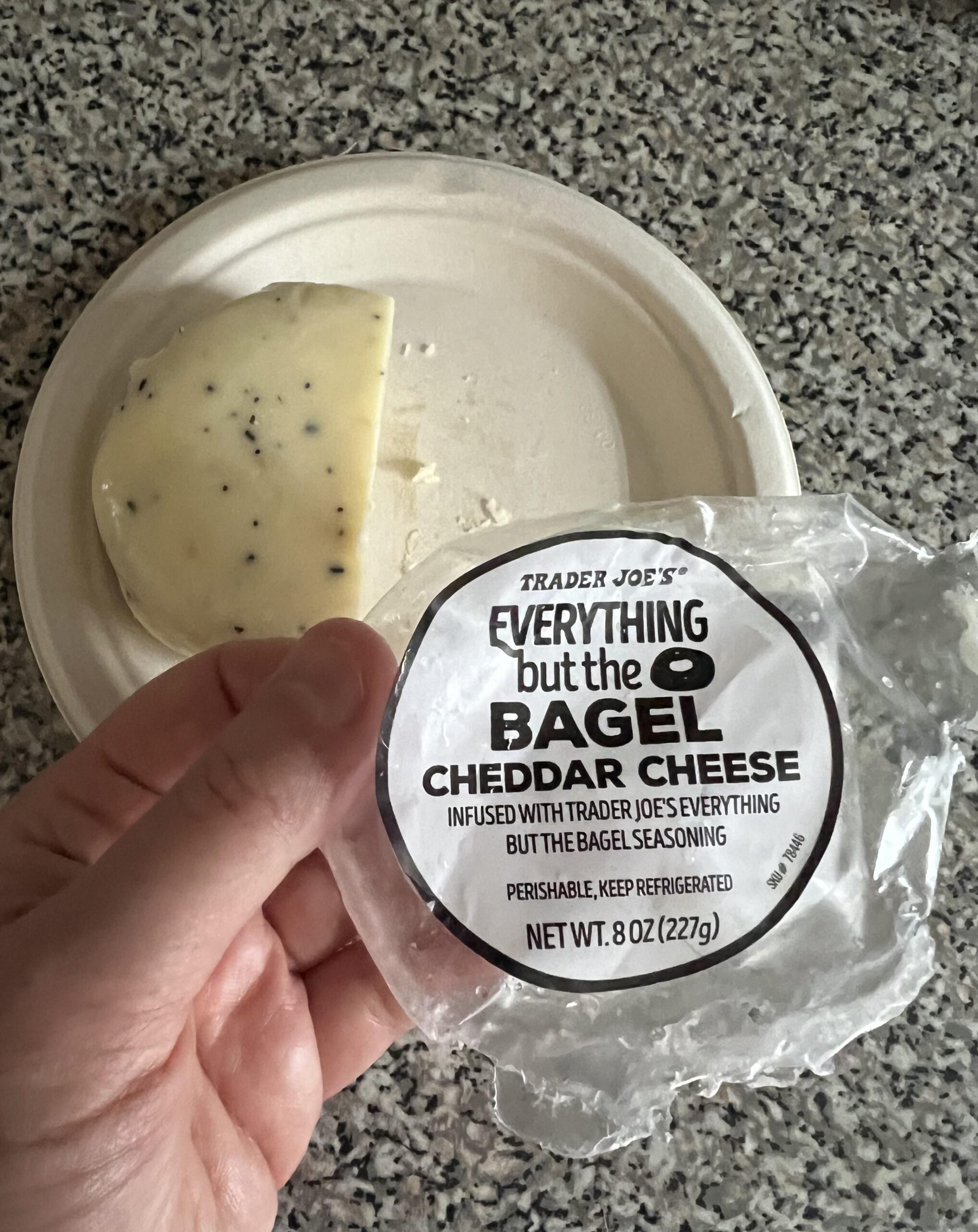 Everything But the Bagel Cheddar Cheese