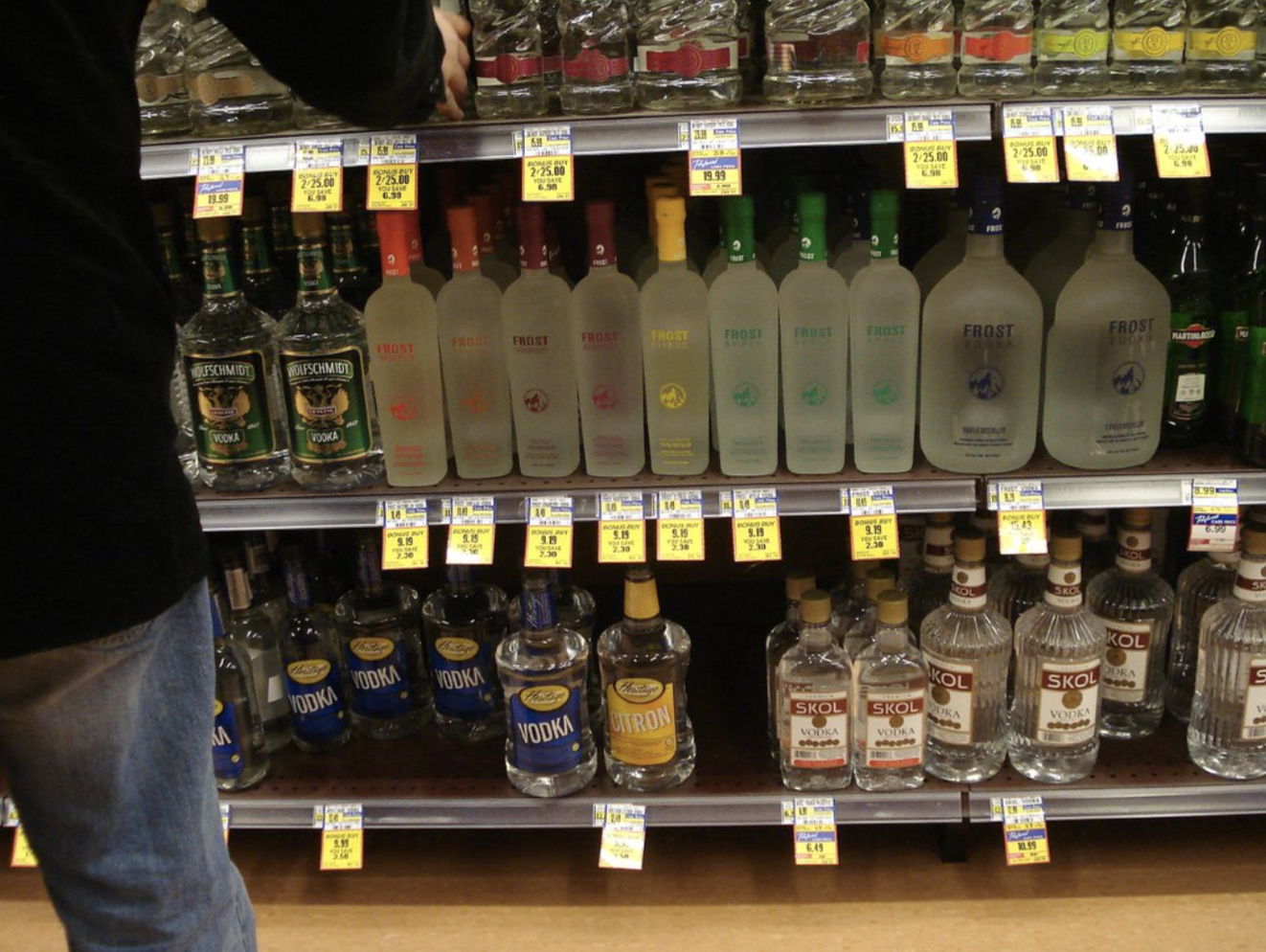 Cheap vodka