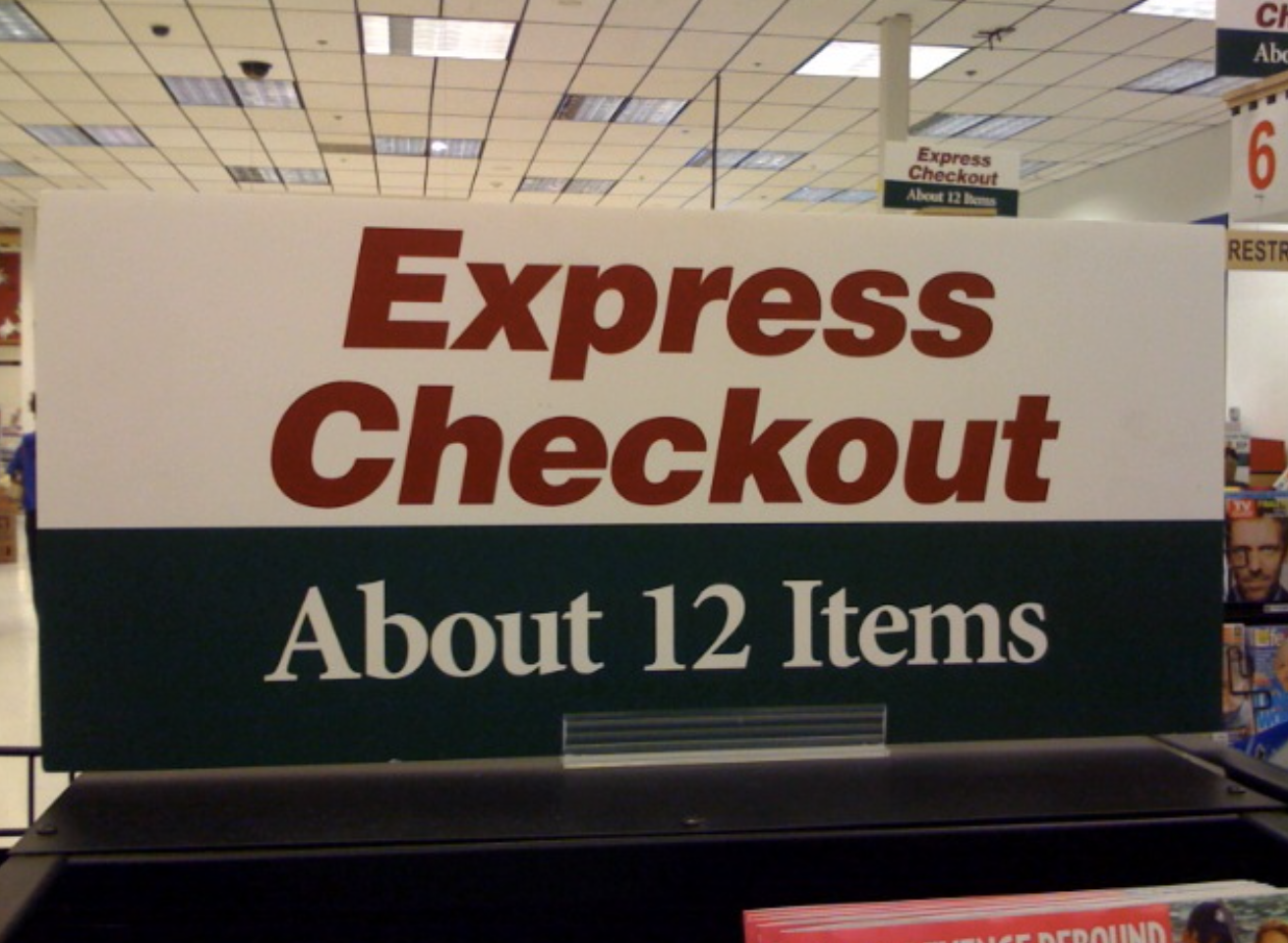 Express checkout