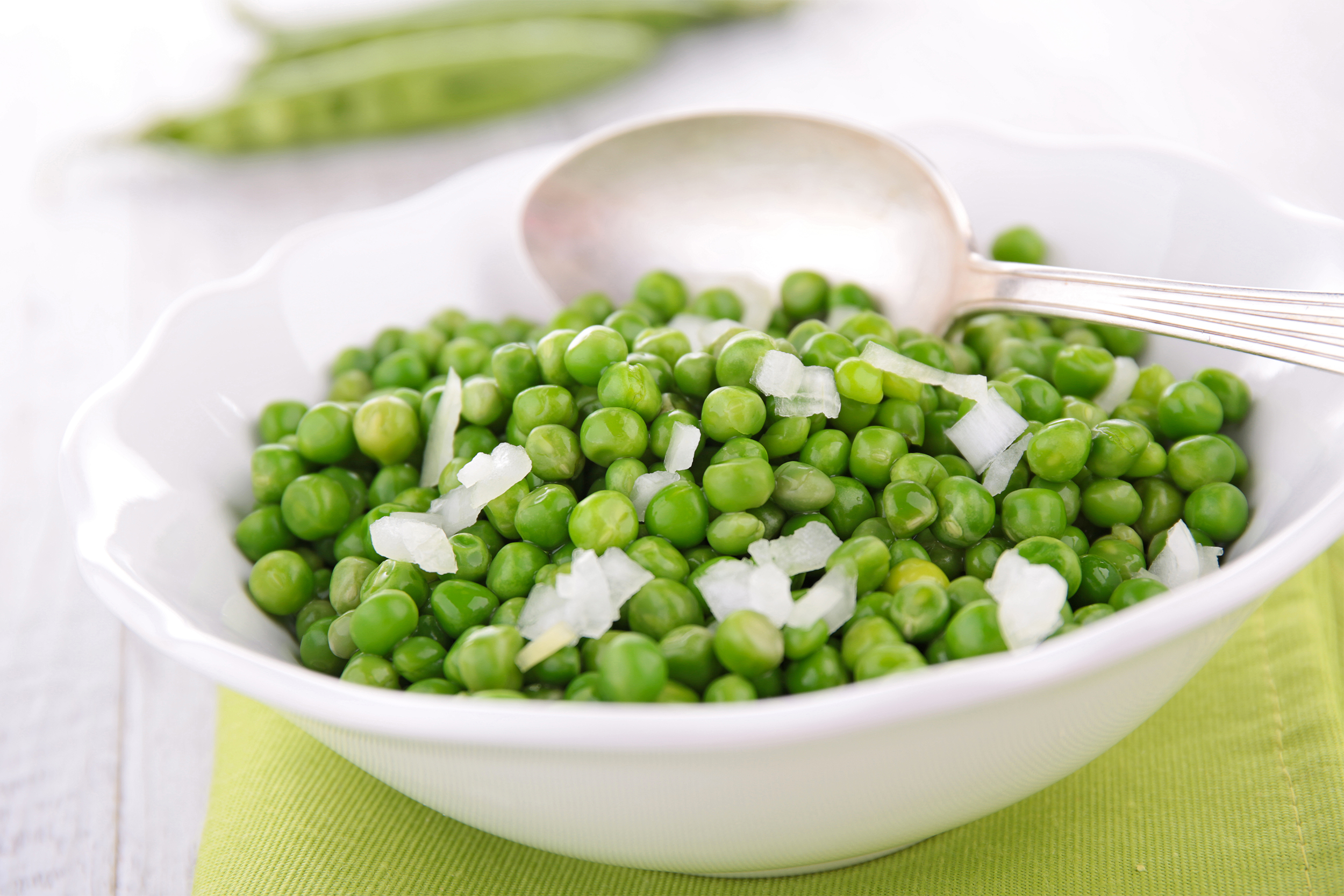 Parmesan Peas