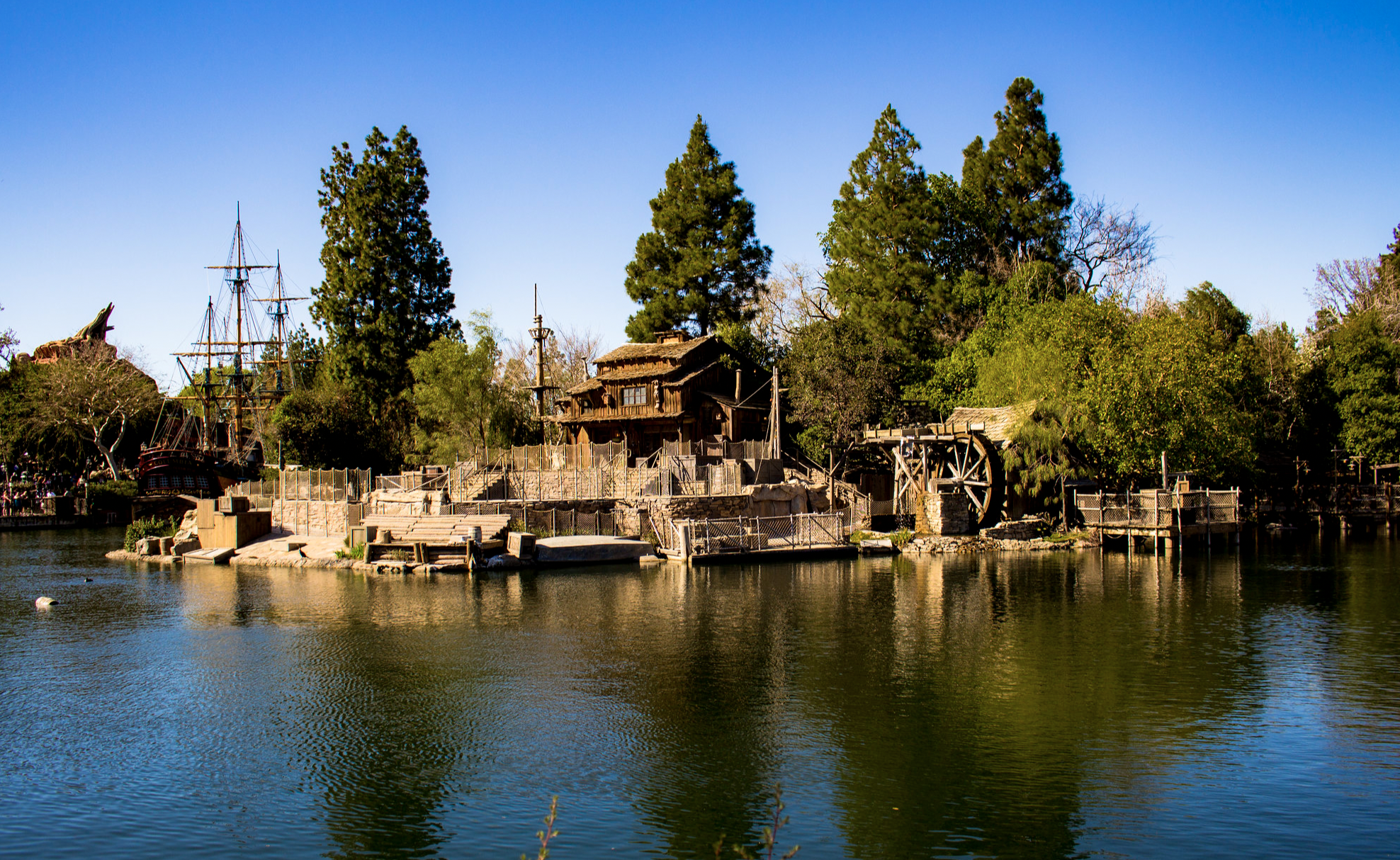 Tom Sawyer Island at Disneyland