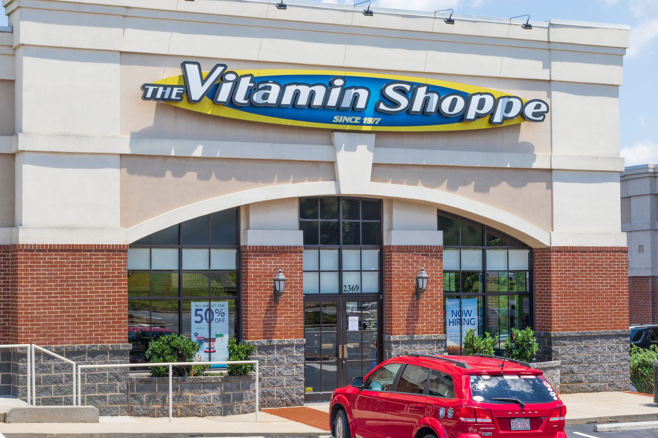 Hickory, NC, USA-26 July 18: A vitamin and supplement chain, organized in 1977, bought by Bear Stearns in 2002, and issued an IPO in 2009.