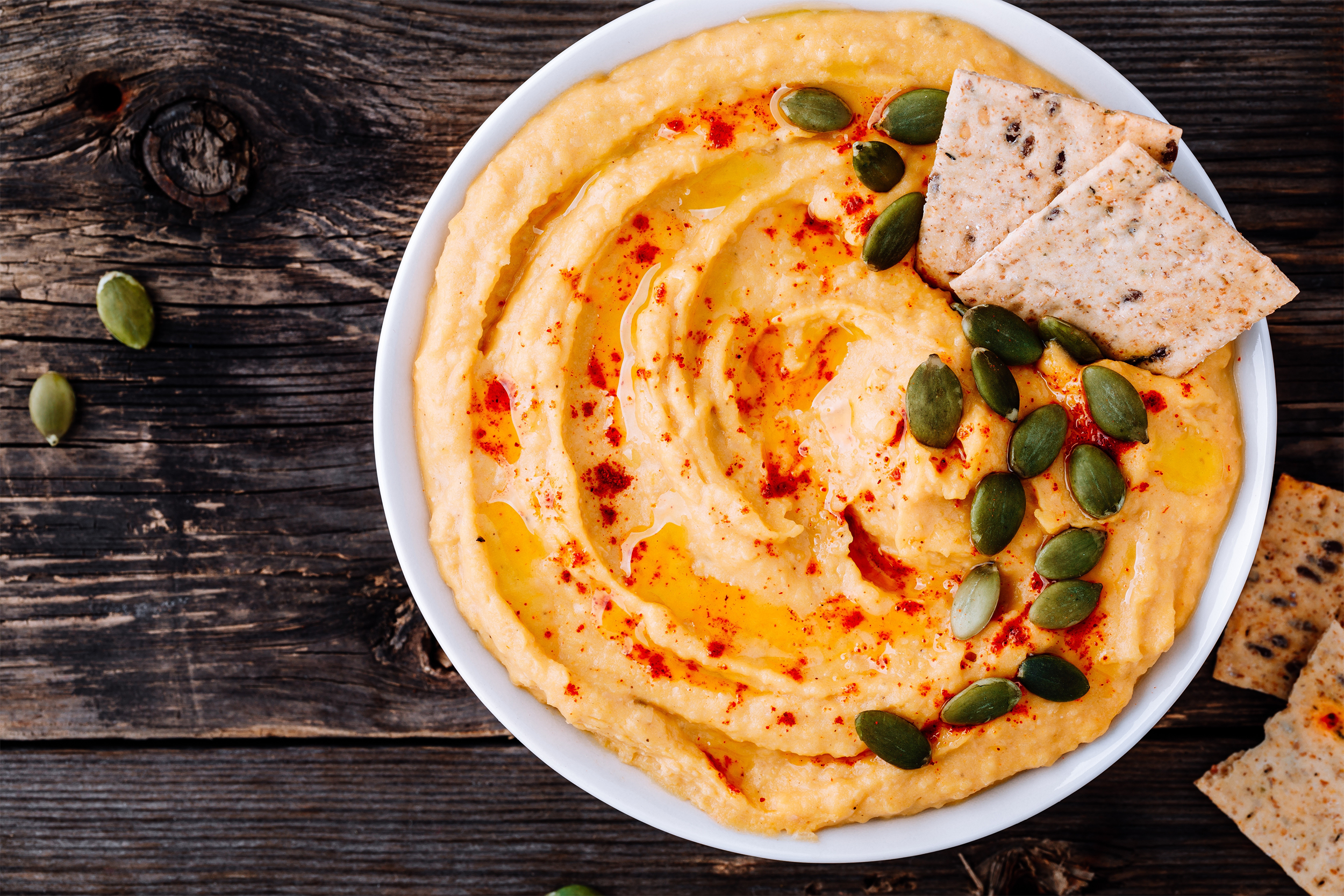 Savory Pumpkin Hummus