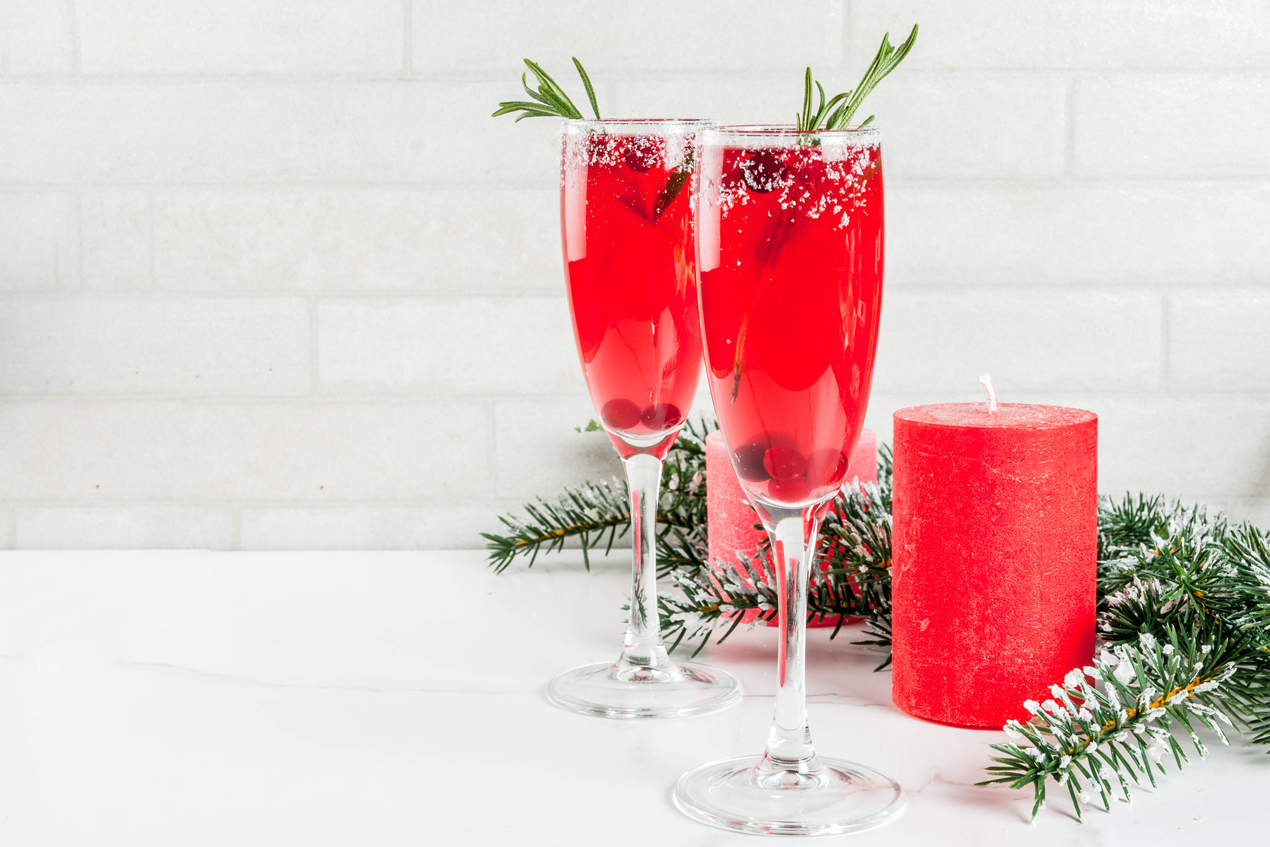 Cranberry Mimosa