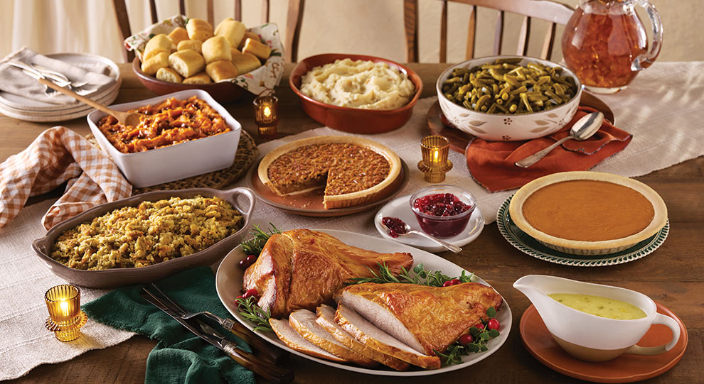 Cracker Barrel thanksgiving meal