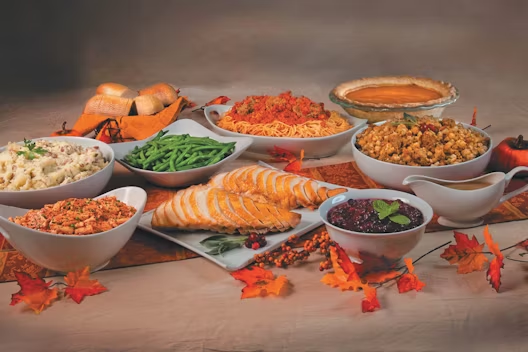 Buca di Beppo thanksgiving meal