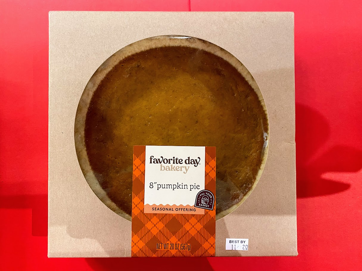 Target pumpkin pie
