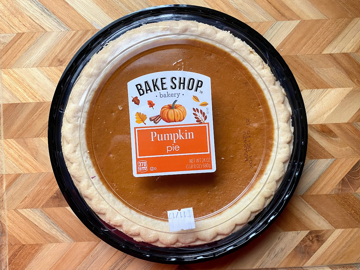Aldi pumpkin pie