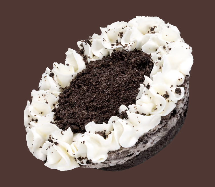 Crumbl cookies and cream pie