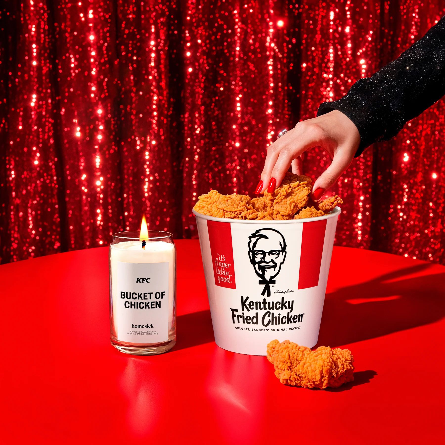 KFC/Homesick bucket of chicken candle