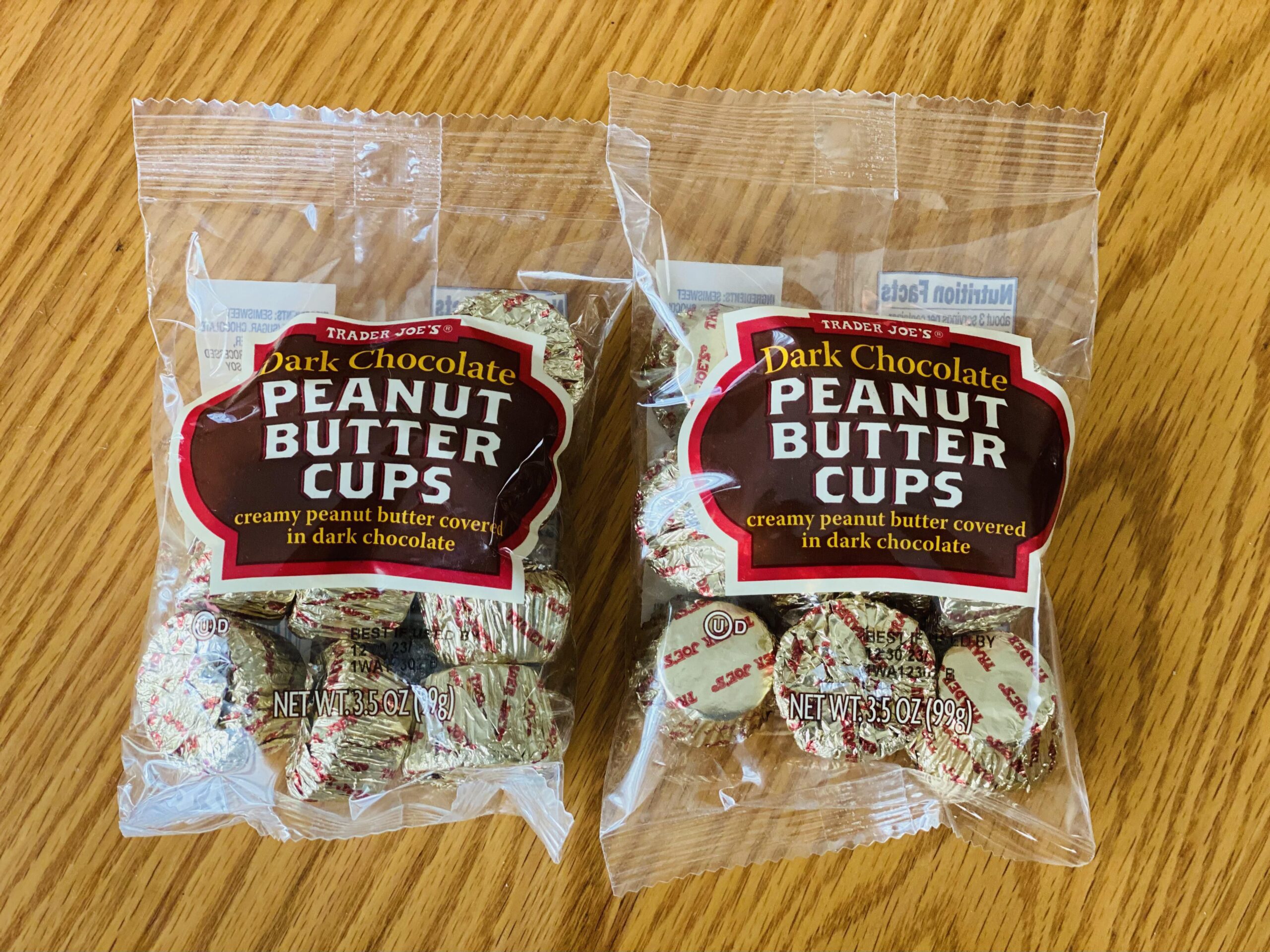 Dark Chocolate Peanut Butter Cups