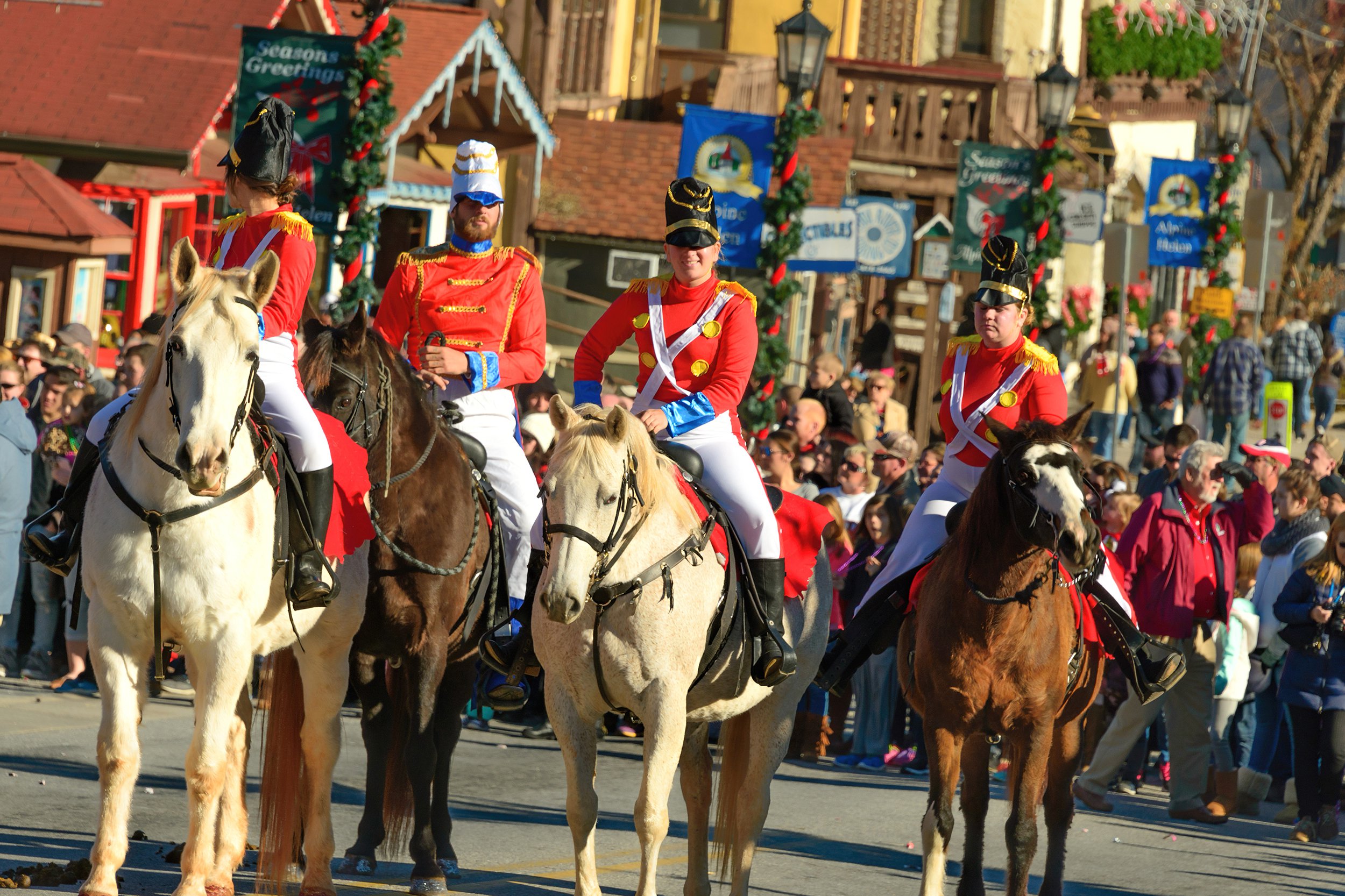 Christkindlmarkt in Helen, Georgia