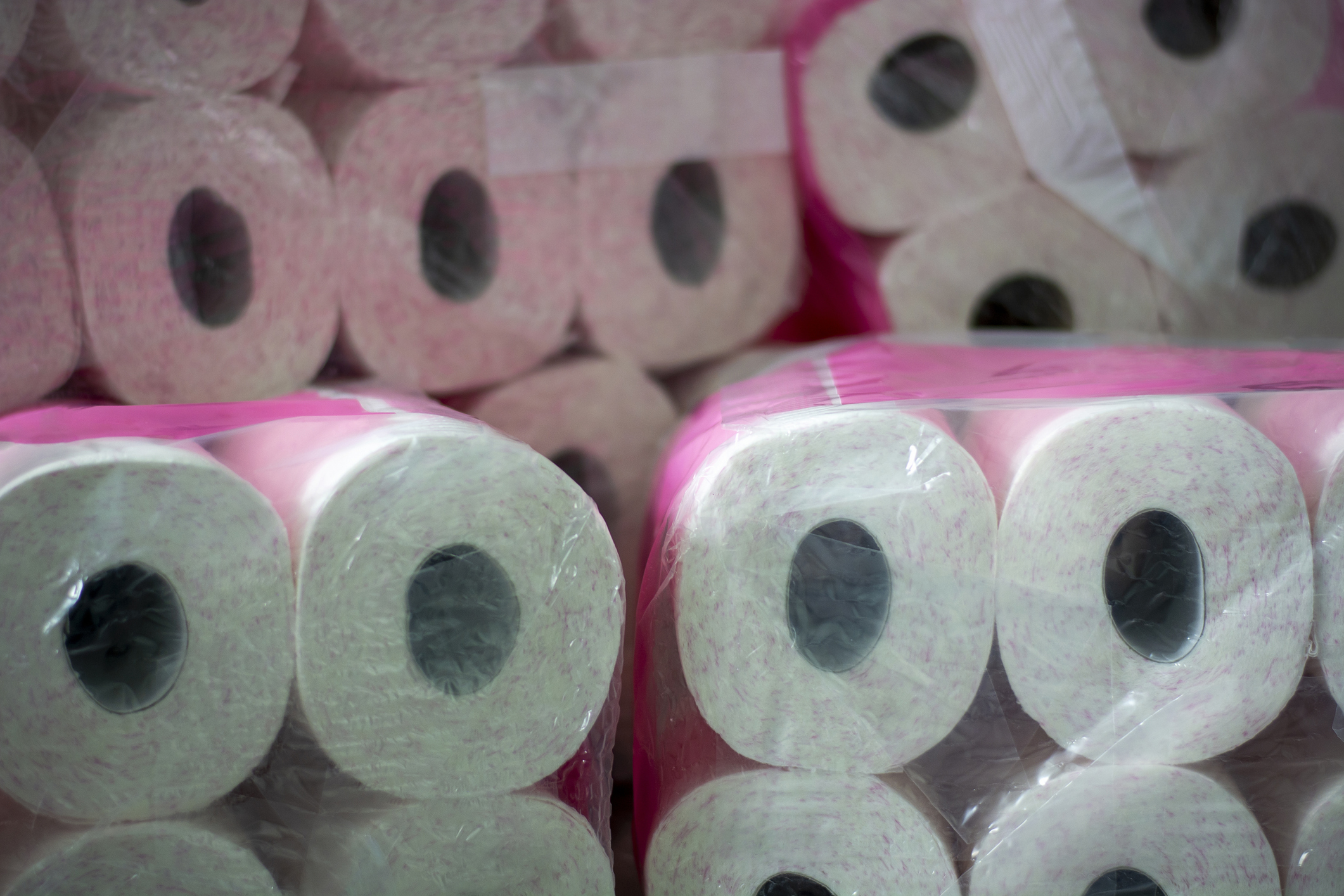 Packages of Toilet Paper