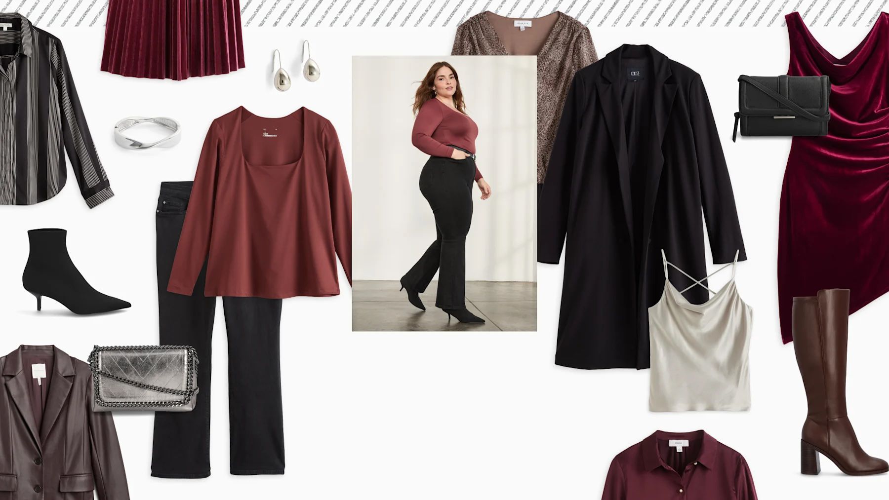 women modeling clothes
