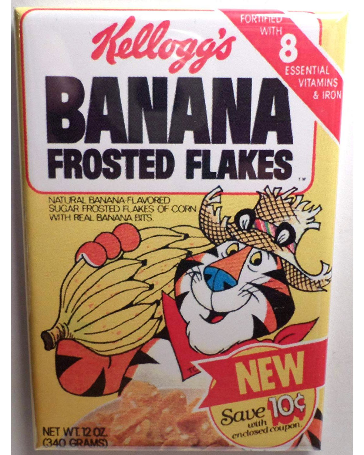 Banana Frosted Flakes, Refrigerator Magnet