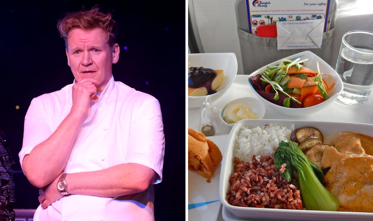 Gordon Ramsey – Airplane Food