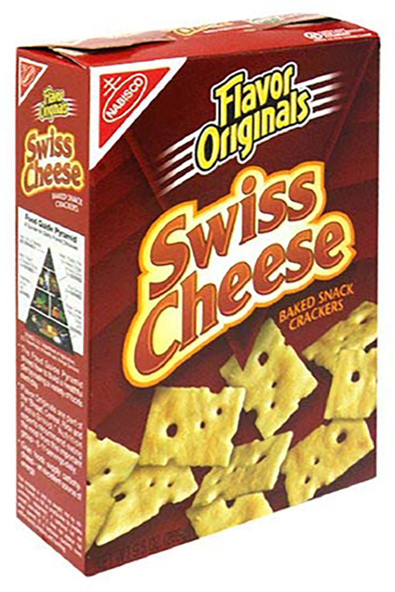 Nabisco Swiss Cheese Crackers, Box