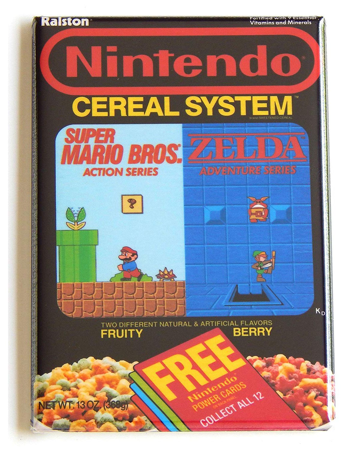 Nintendo Cereal, Box
