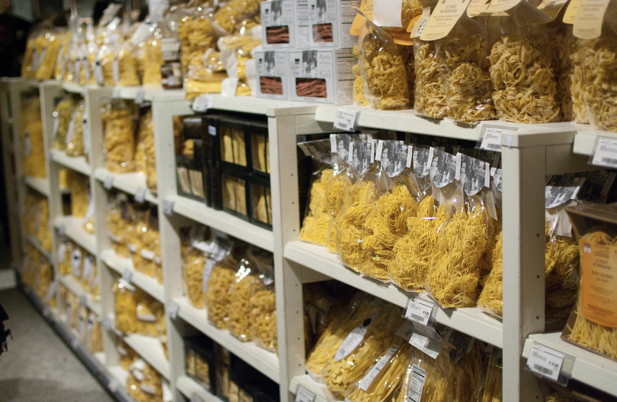 Pasta aisle