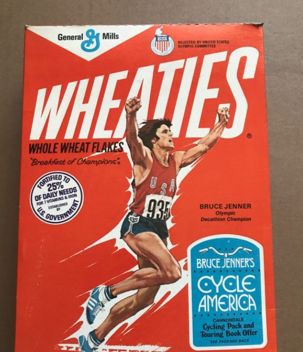 Bruce Jenner Wheaties box