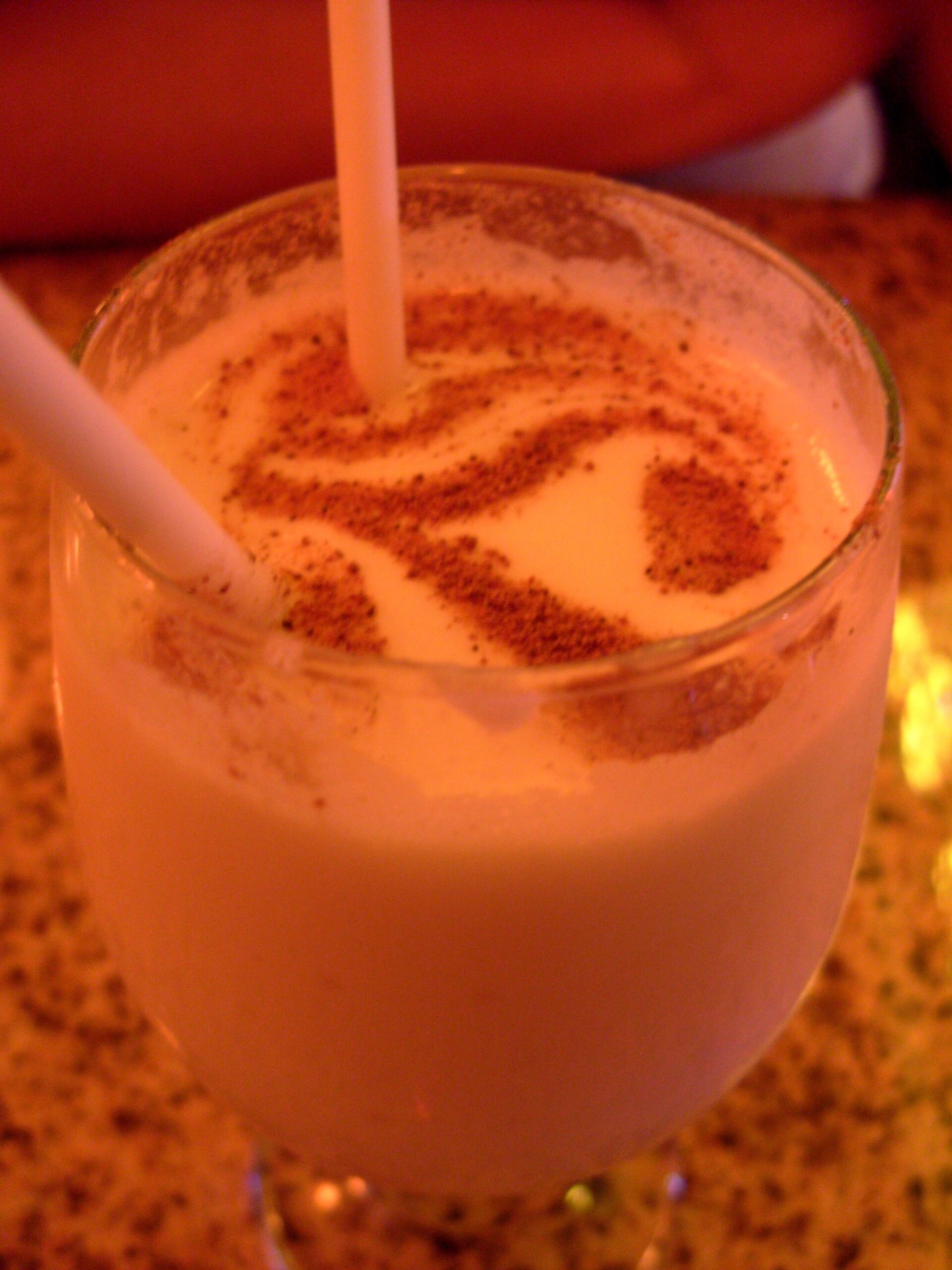 Peppermint Milk Punch