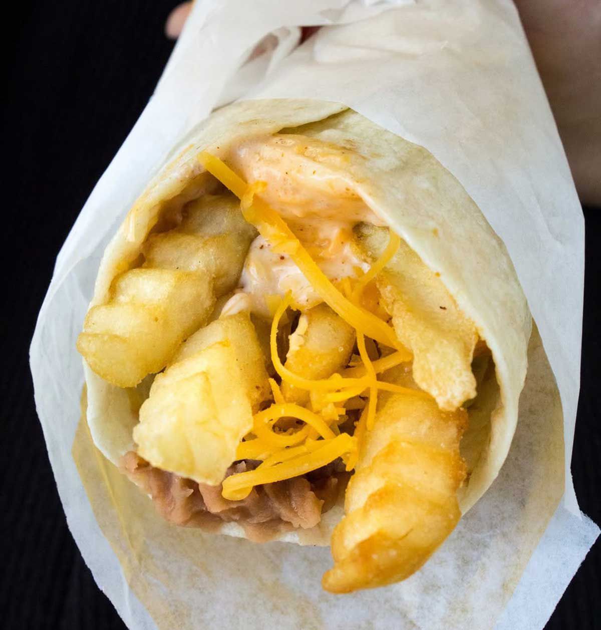 Del Taco Stoner Burrito
