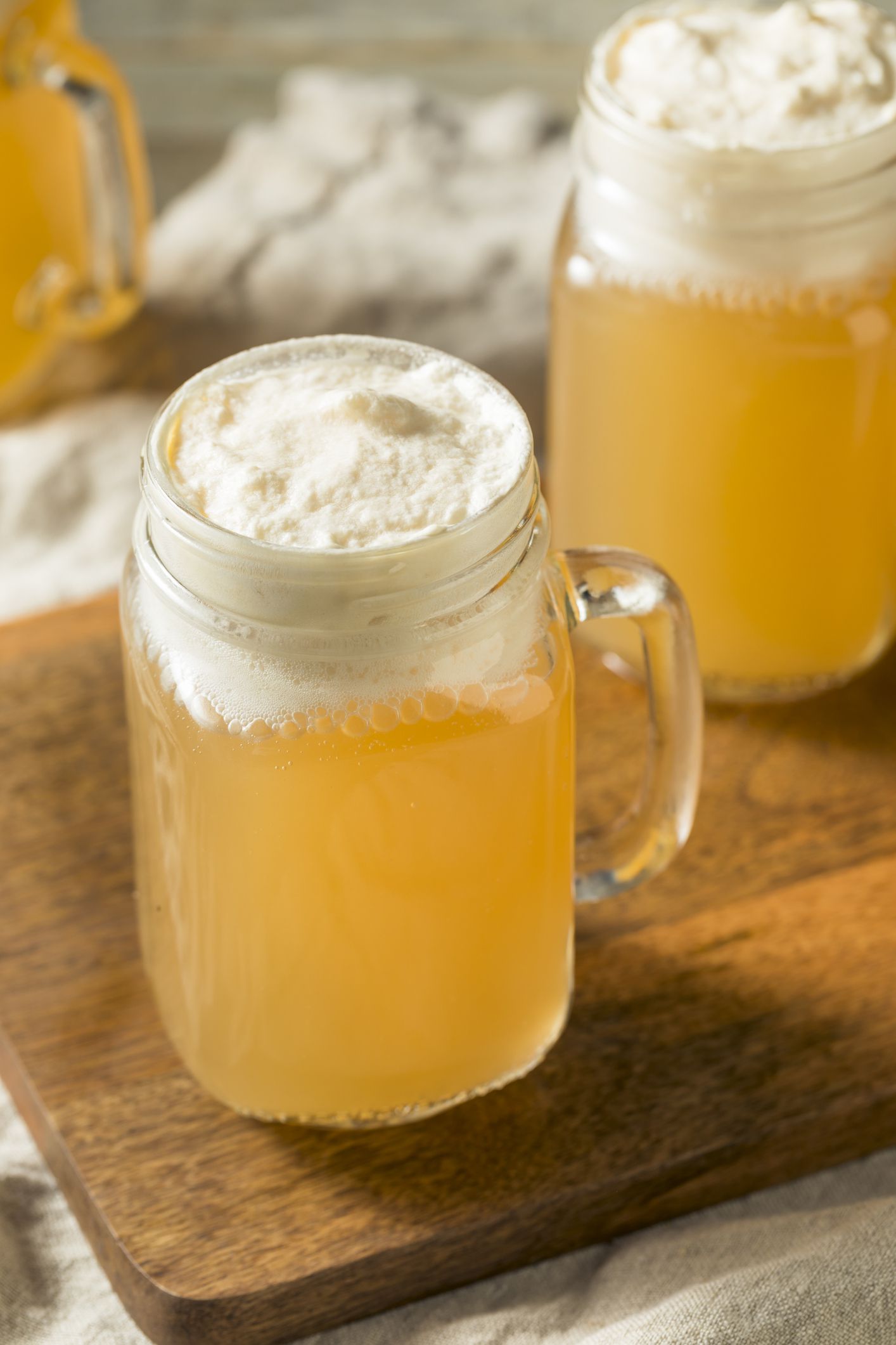 Sweet Homemade Butterscotch Butter Beer in a Mug