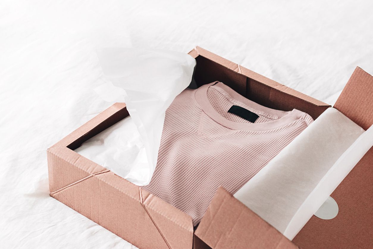 box of clothes