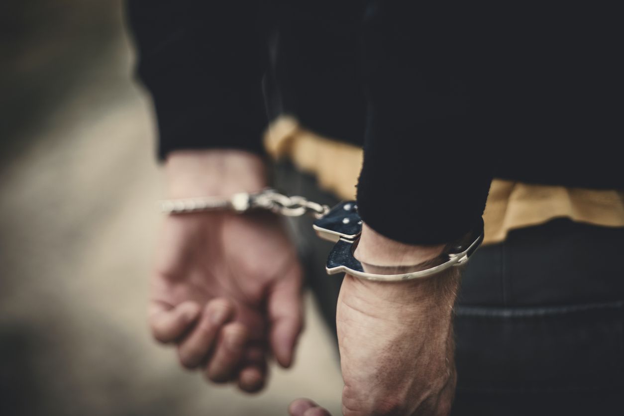 arrested