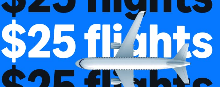 Amazon $25 flights promo