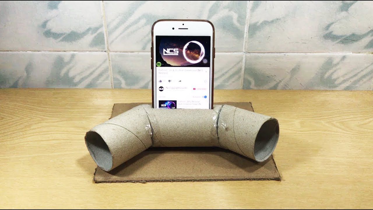 Paper Towel Roll Speakers