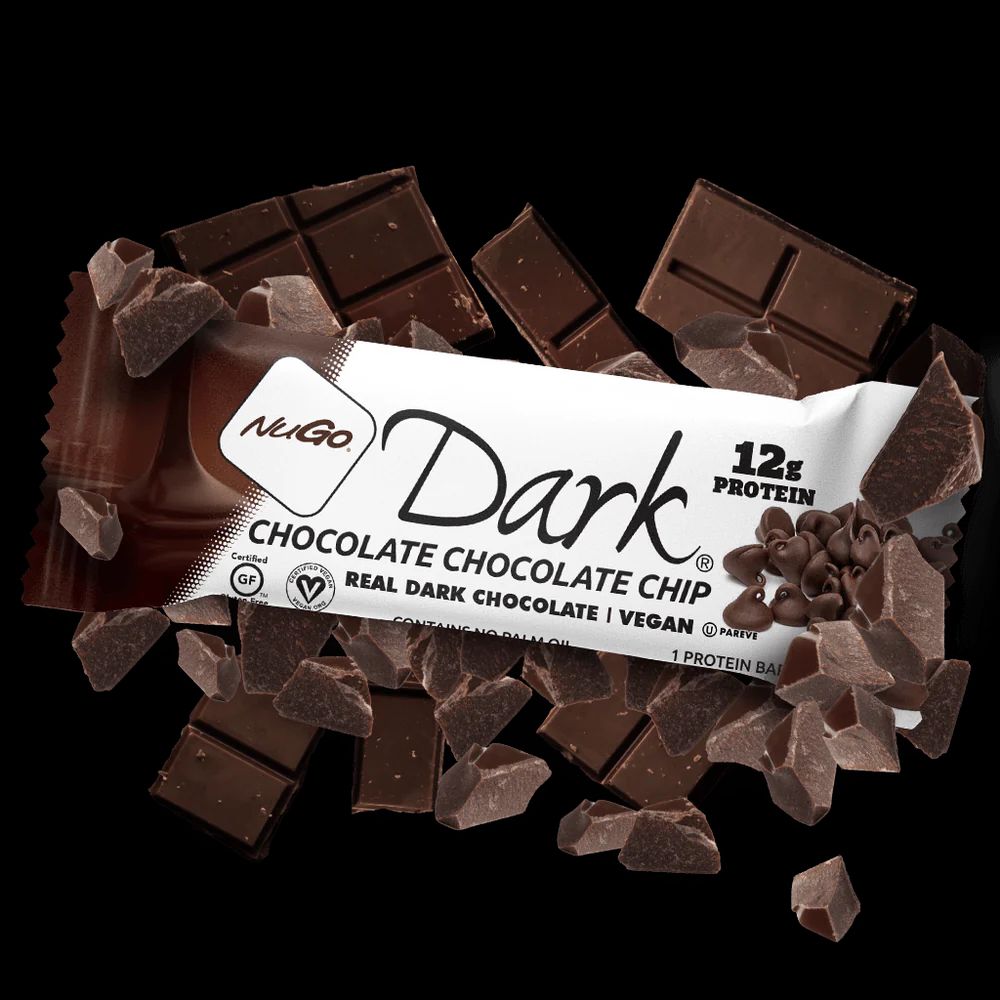 NuGo Dark Chocolate chocolate chip bar