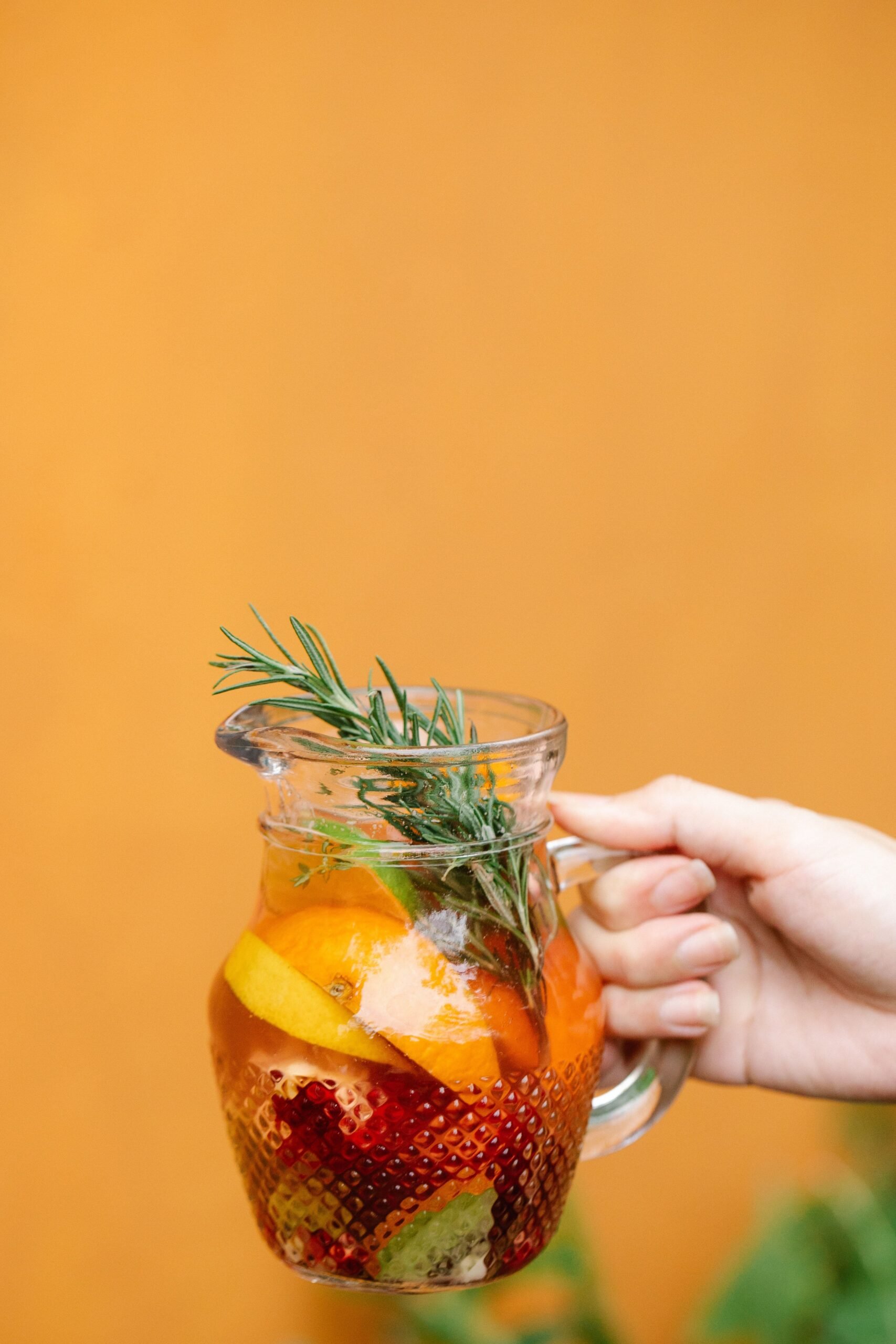 Peachy Pimm's & Ginger Beer Punch