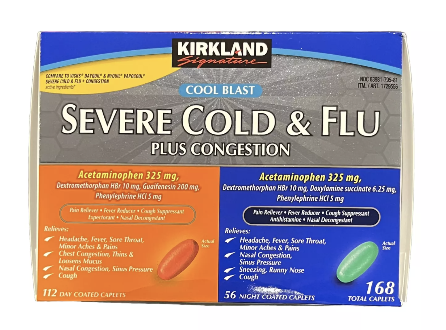 Kirkland Signature Severe Cold & Flu