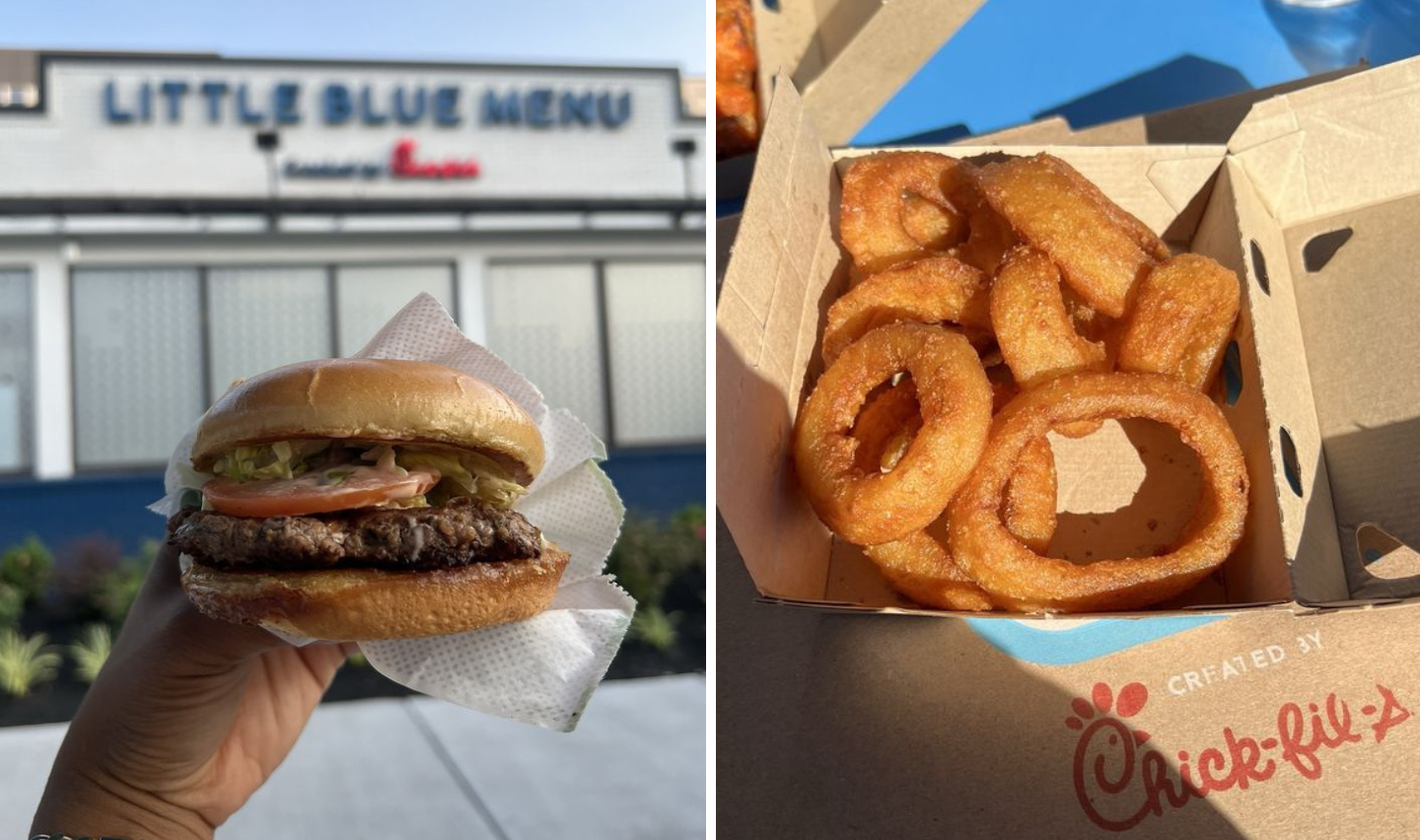 Little Blue Menu Food