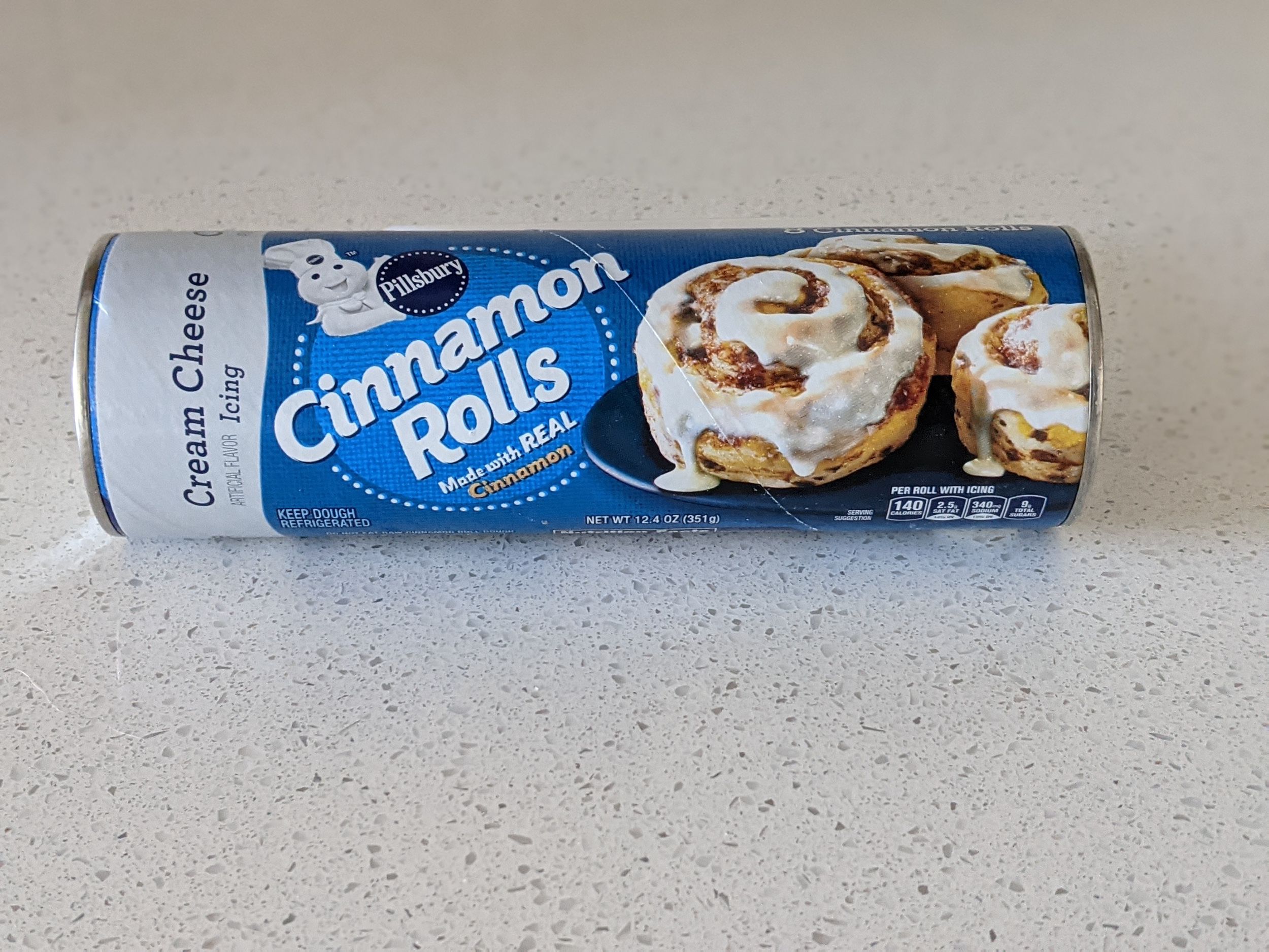 7. Pillsbury Cinnamon Rolls, Cream Cheese Icing
