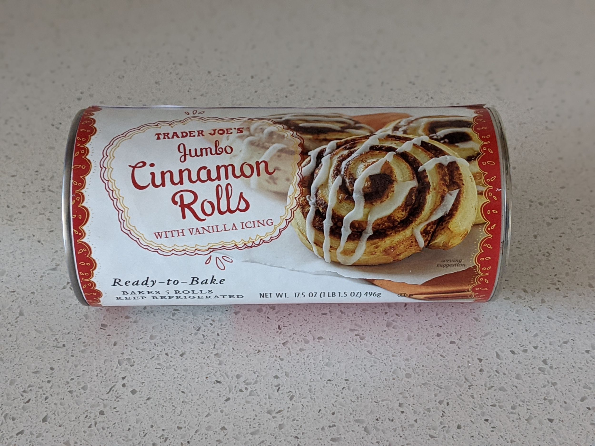 3. Trader Joe's Jumbo Cinnamon Rolls