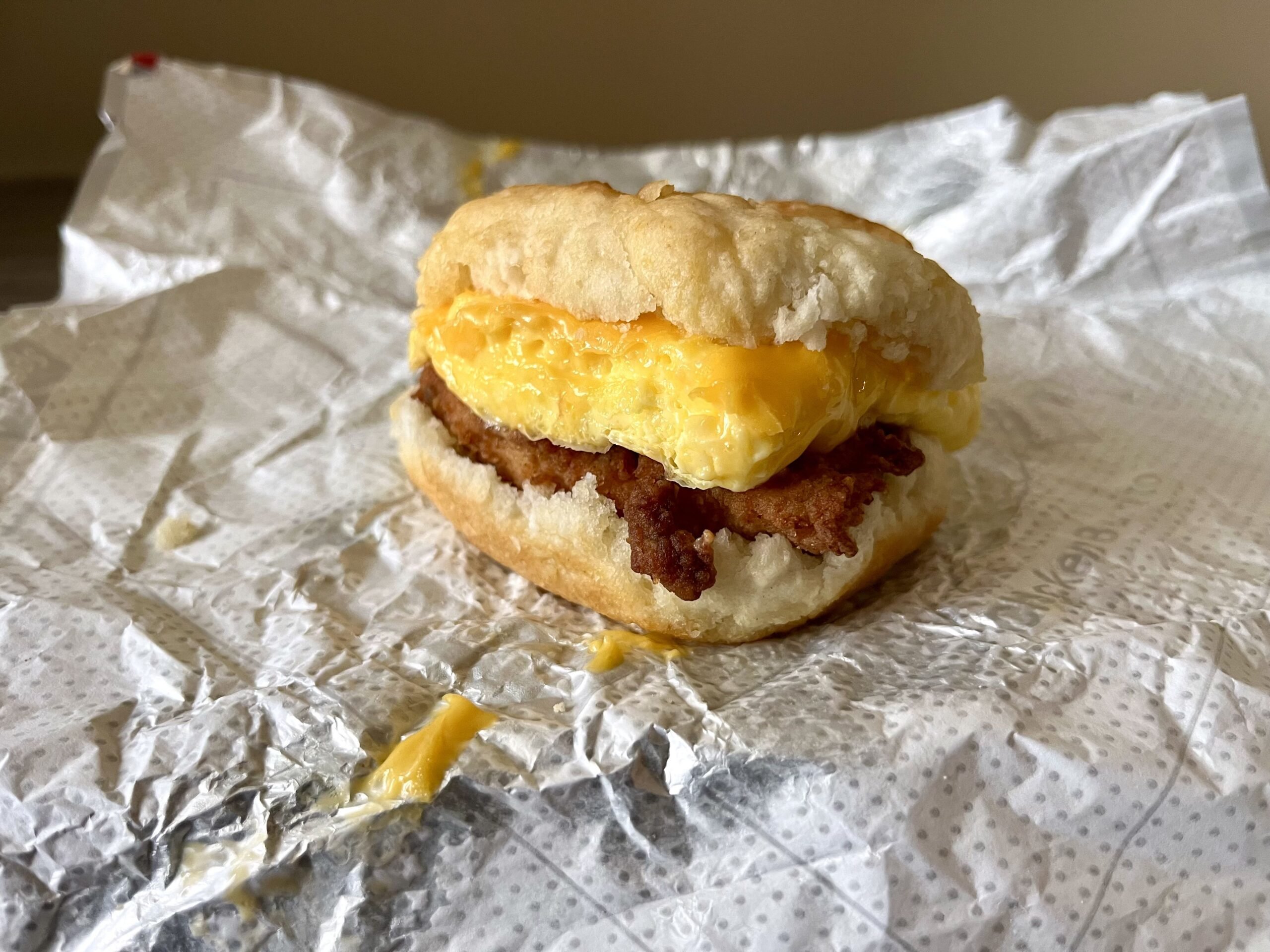 Chicken, Egg & Cheese Biscuit from Chick-fil-A