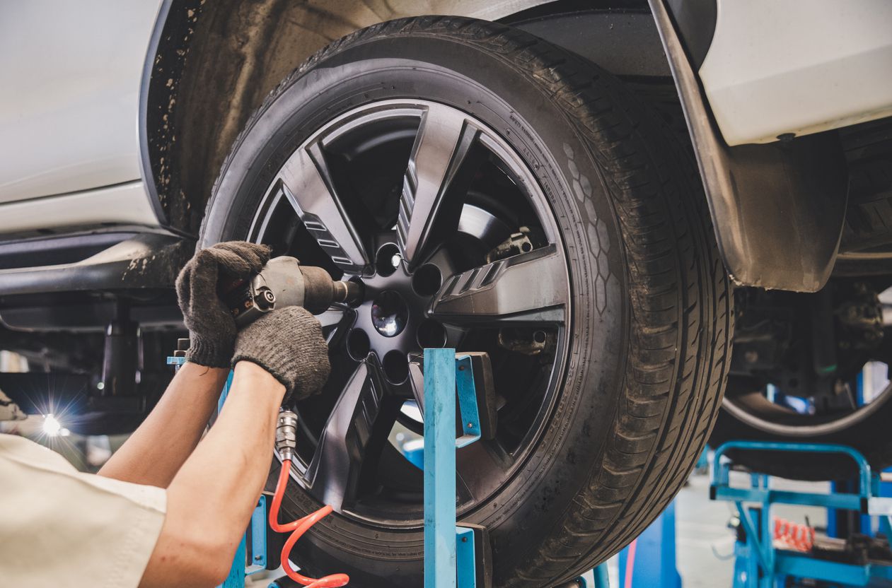 change tires