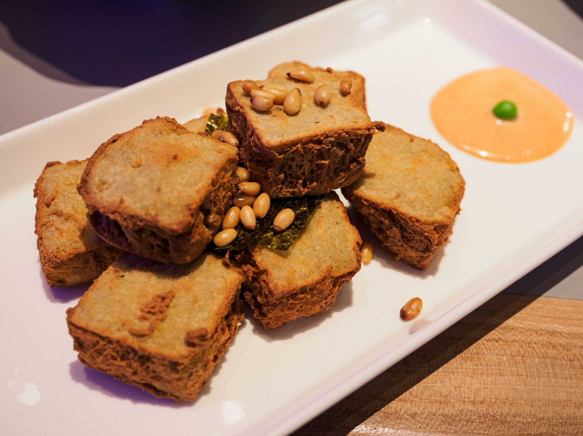 Chinese Snacks: Deep Fry Stinky Tofu