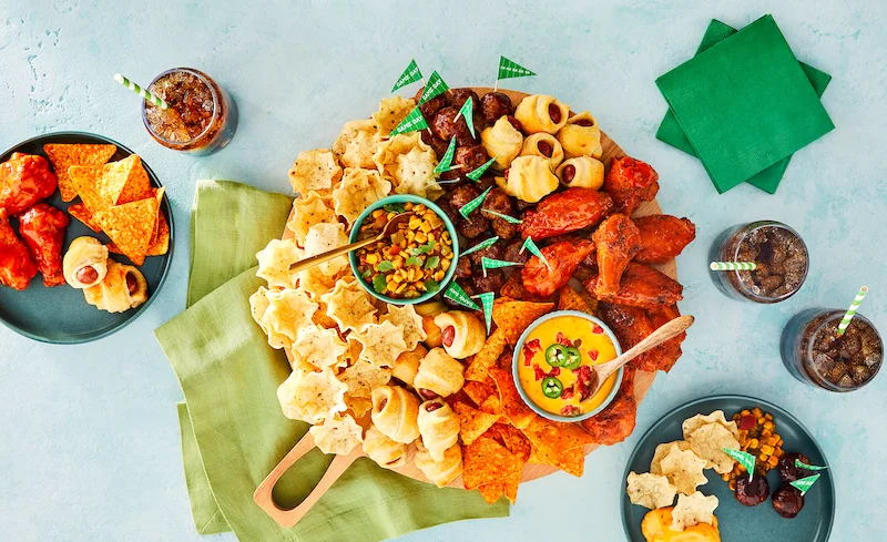 Walmart game day bundle food