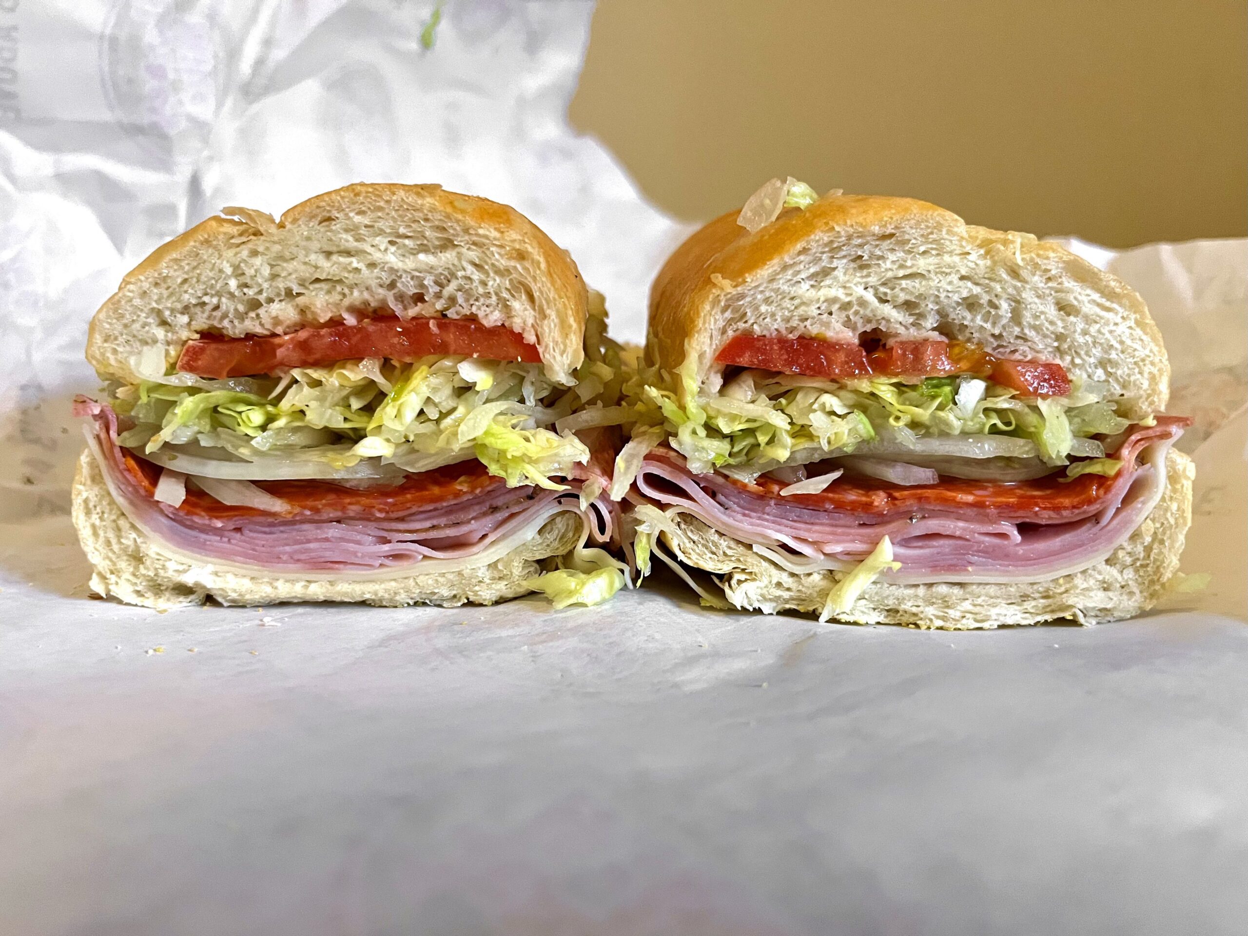 Italian sub from Jersey Mike's