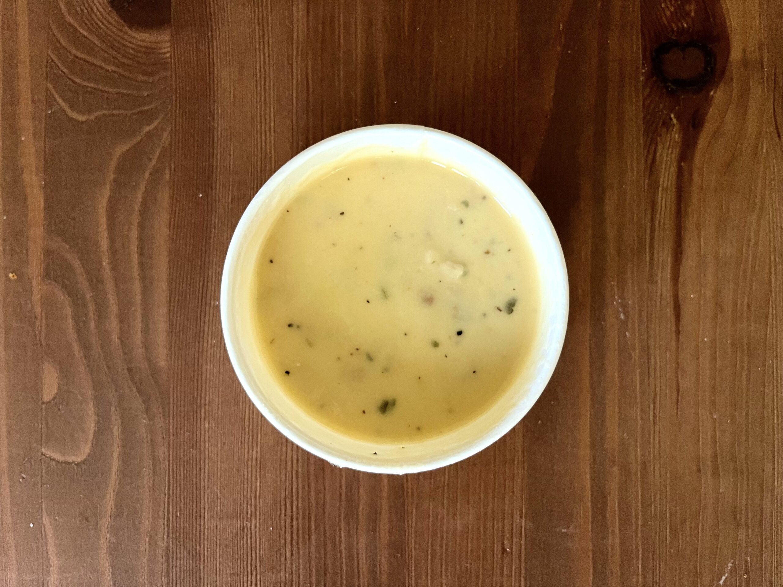 Loaded potato soup from Firehouse Subs