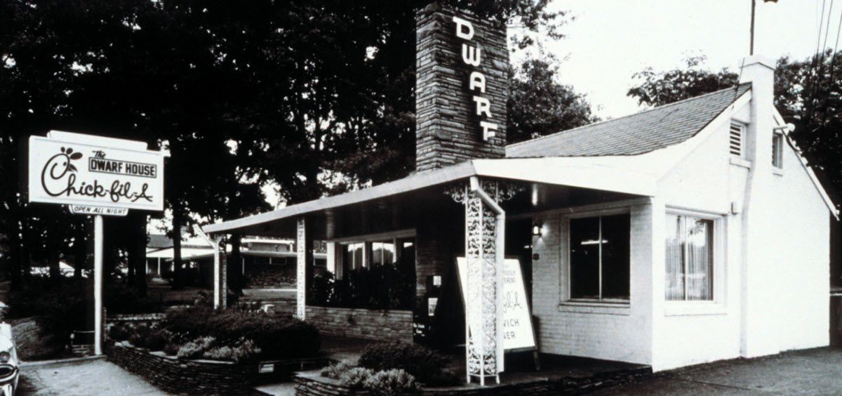 the old Dwarf House location, the original Chick-fil-A