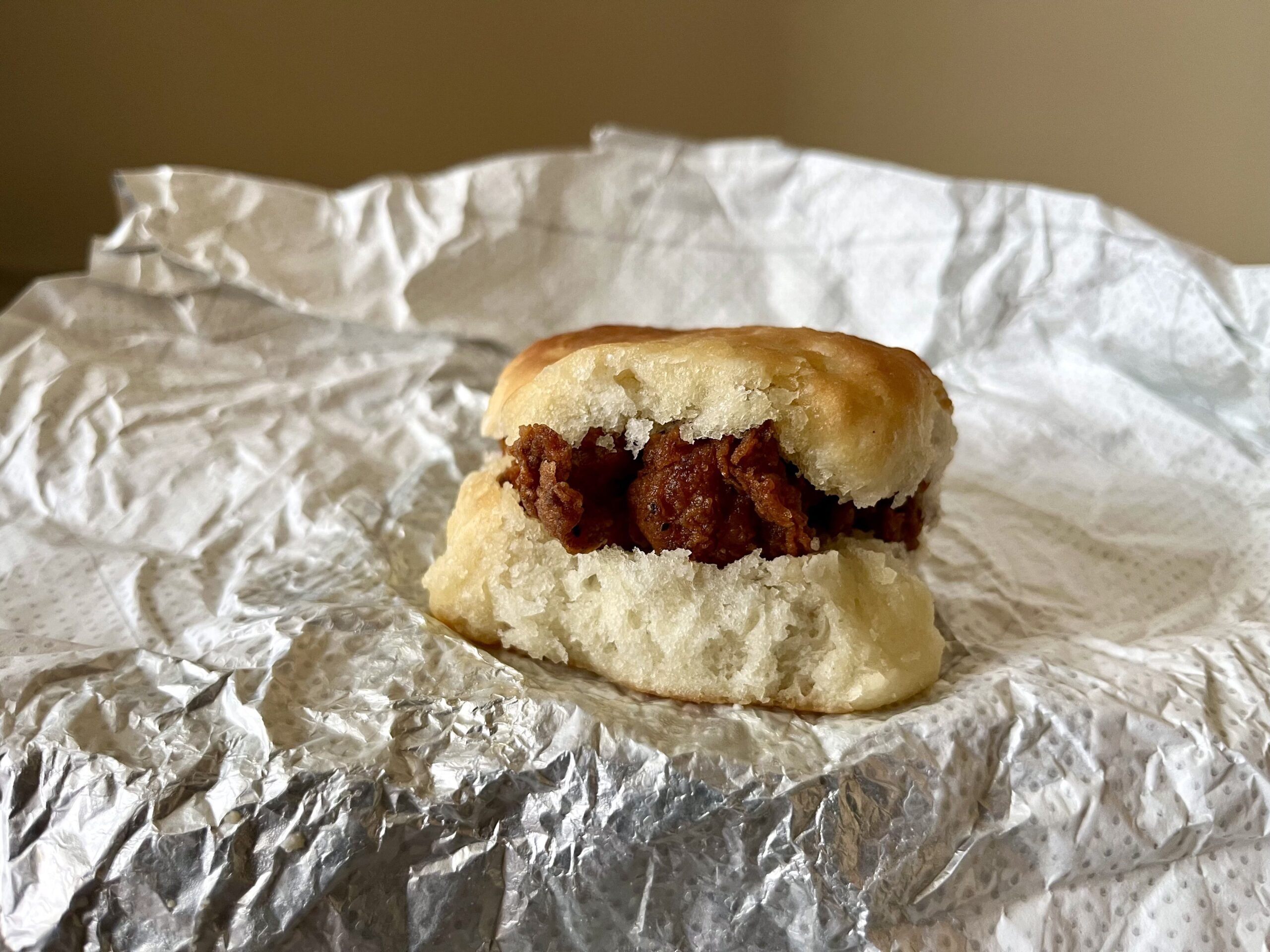 Spicy Chicken Biscuit from Chick-fil-A