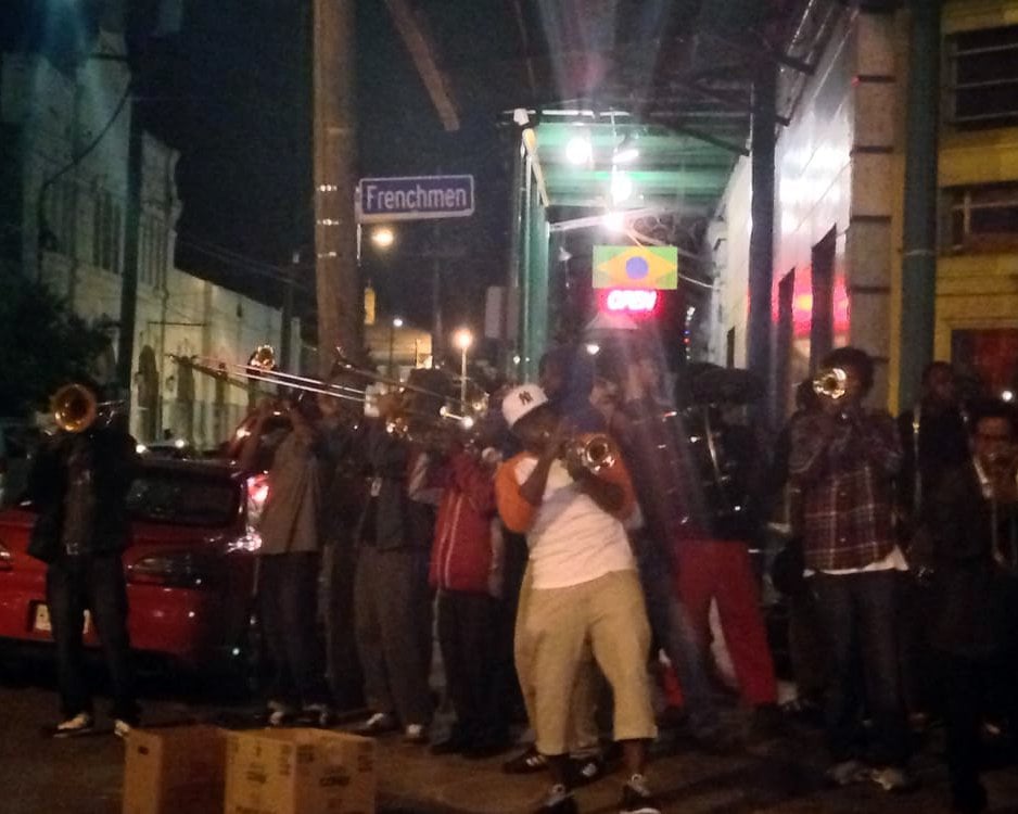 live music being played on Frenchman Street