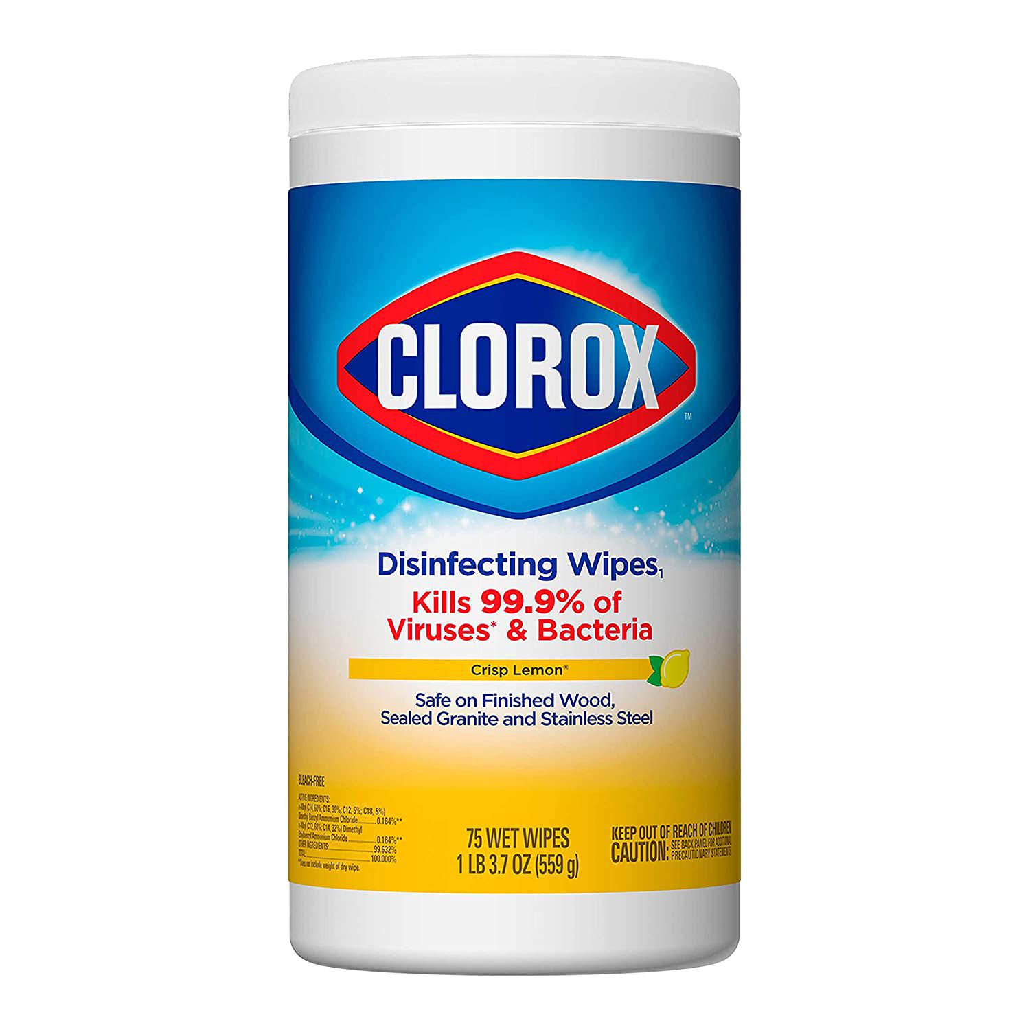 Clorox Disinfecting Wipes, Crisp Lemon