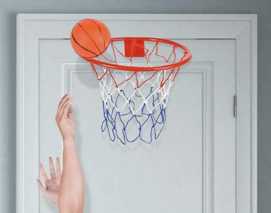 Bedroom Door Basketball Hoops