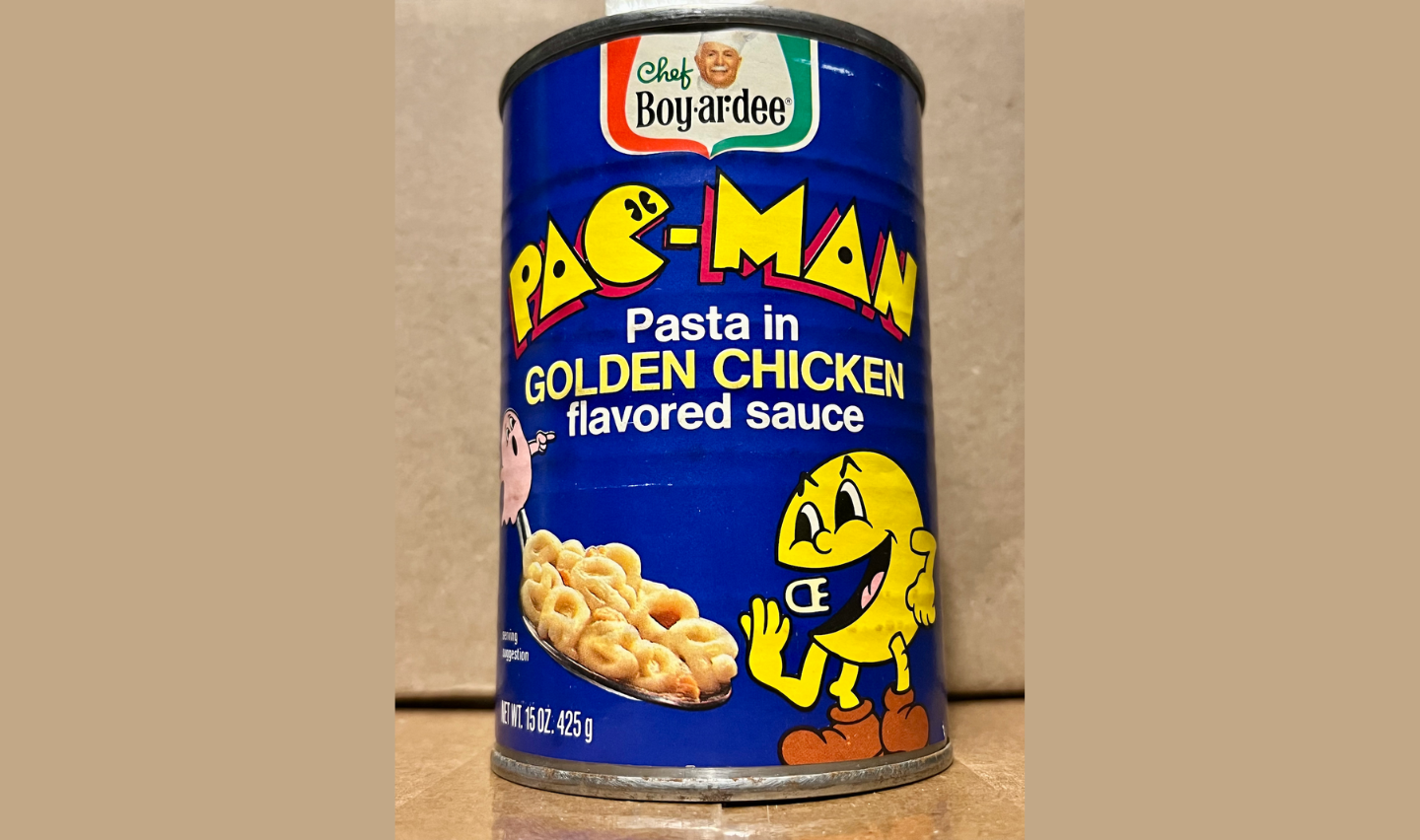 Chef Boyardee Pac-Man Pasta